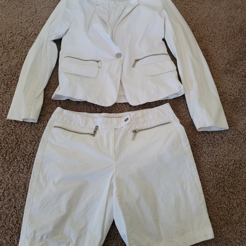 Blazer and shorts